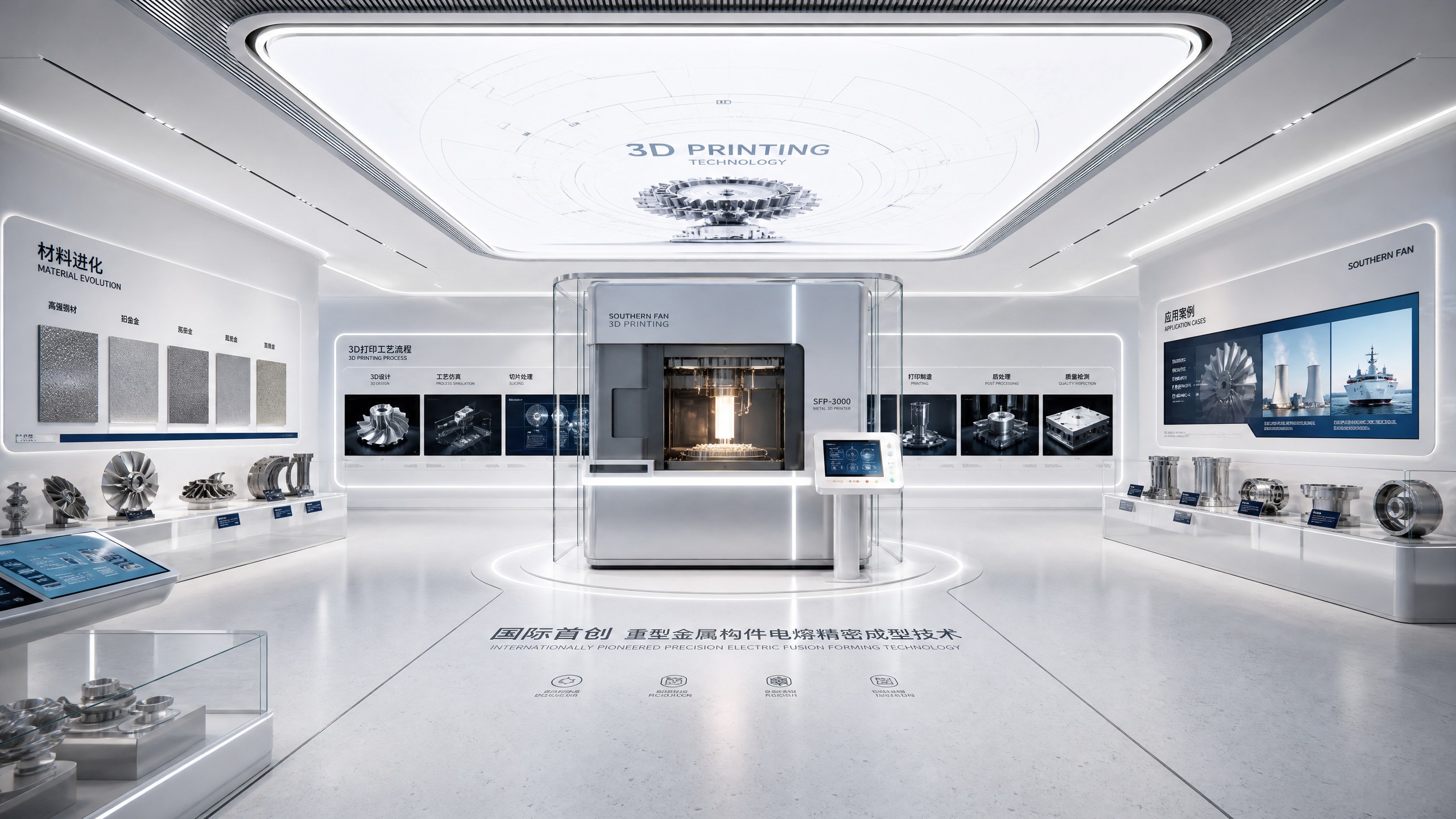 2026 企业展厅设计核心痛点:数字视觉与空间造型如何找准切合度?90% 展厅都栽在失衡上|数字展厅设计公司|企业总部设计